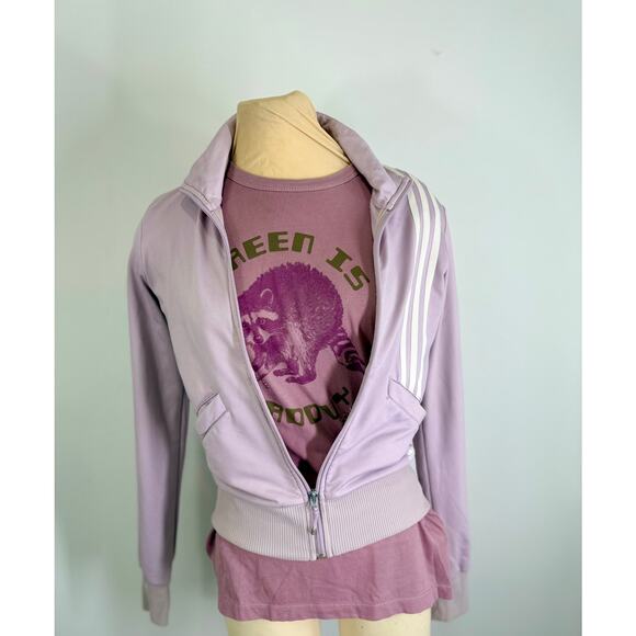 Authentic Coach  ECO Green is Groovy Small mauve graphic T shirt - Picture 8 of 8